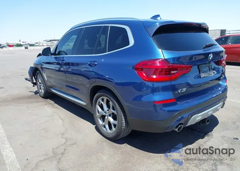 2021 BMW X3 Sdrive30I from USA, damaged, VIN 5UXTY3C01M9E19755